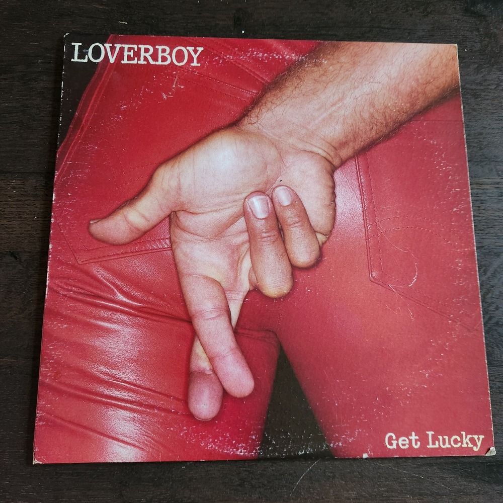 Loverboy Get Lucky Vinyl‎ Record LP Album 1981 Rock Music Columbia